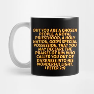 Bible Verse 1 Peter 2:9 Mug